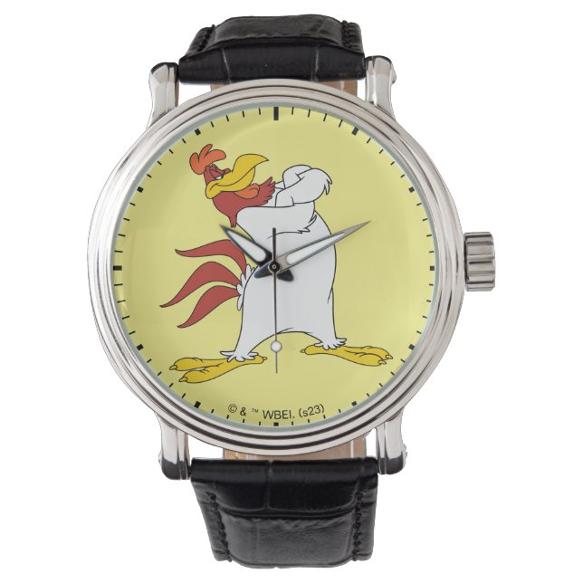 Foghorn Leghorn Arms Crossed Watch (Front)