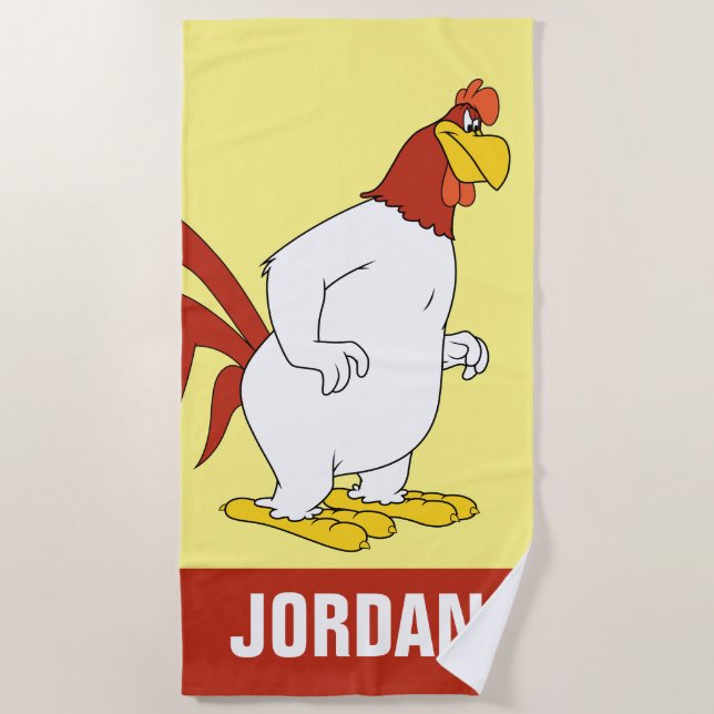 Foghorn Leghorn Beach Towel (Front)