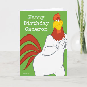 Foghorn Leghorn   Mischievous Stare Card