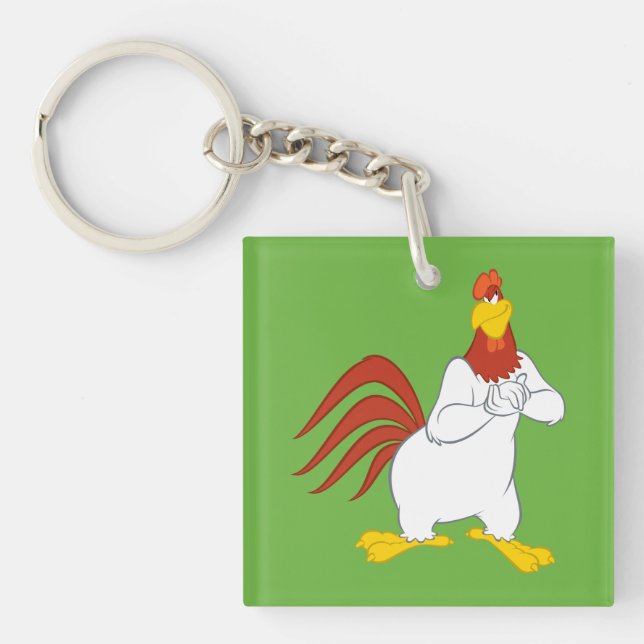 Foghorn Leghorn | Mischievous Stare Keychain (Front)