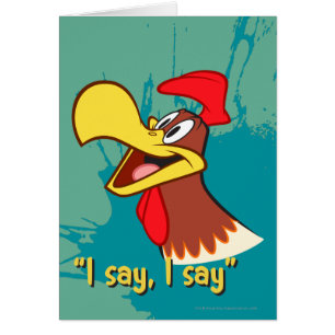 Foghorn Looking Up