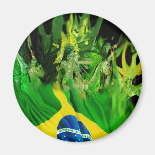 Fogo de Brasil Magnet