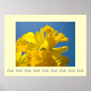 Foi Foi Foi impressions d'art Daffodils de printem