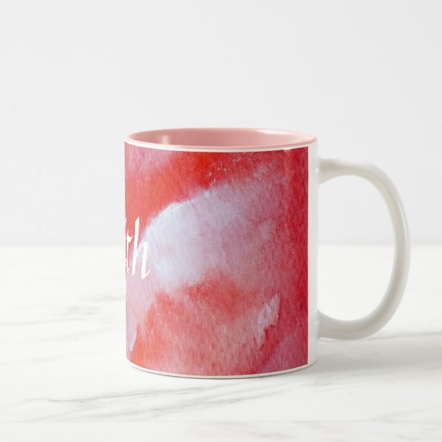 Foi Original Rose Rouge Belle Mug (Droit)