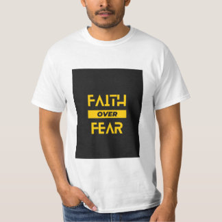 FOI sur T-shirt de la peur