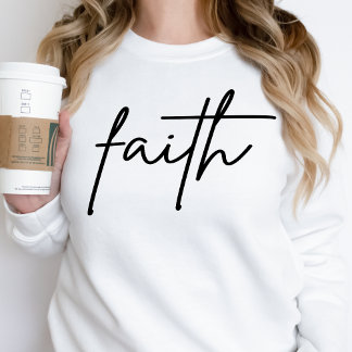 Foi Sweatshirt femmes Inspiration chrétienne
