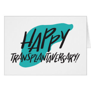 Foie d'organes   Bonne carte transplantaversaire