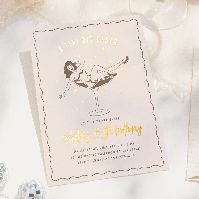 Foil A Tini Bit Older Birthday Party (Creator Uploaded)