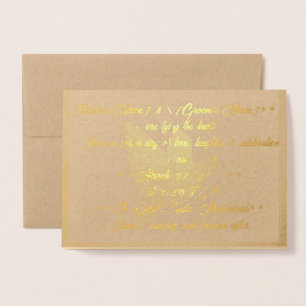 Foil Card