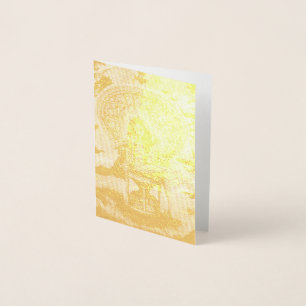 FOIL CARD, BEAUTIFUL BOHO IMAGE FOIL CARD