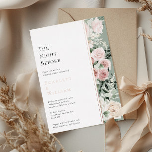 FOIL Dusty Rose Modern Wedding The Night Before