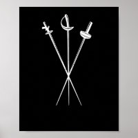 foil epee sabre swords fencing sword fighting