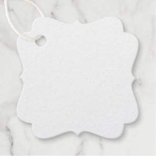 Foil Favour Tag