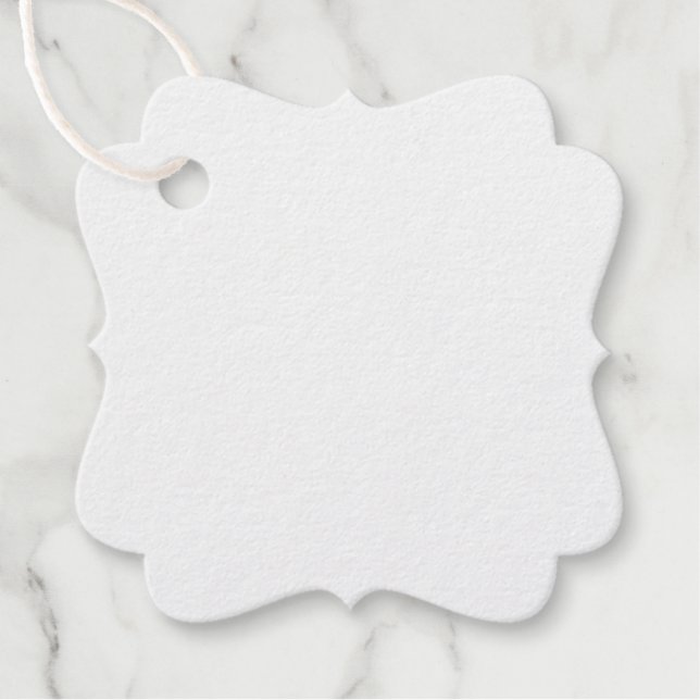 Foil Favour Tag (Front)