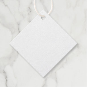 Foil Favour Tag