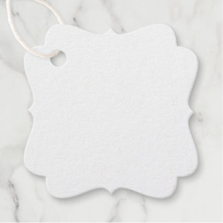 Foil Favour Tag