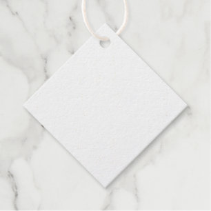 Foil Favour Tag