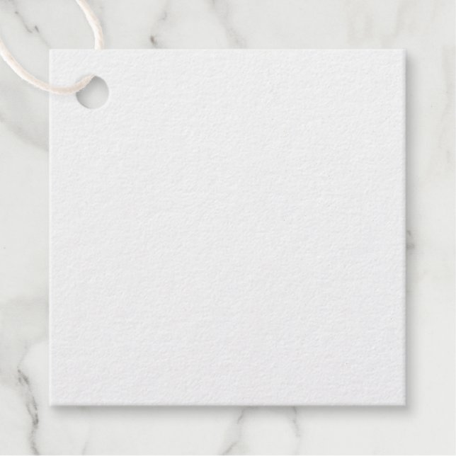 Foil Favour Tag (Front)