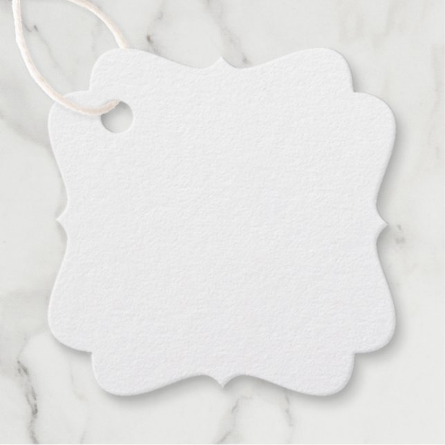 Foil Favour Tag (Front)