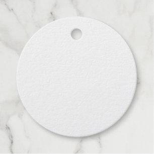 Foil Favour Tag