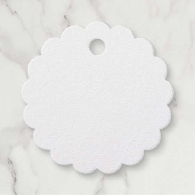 Foil Favour Tag (Front)