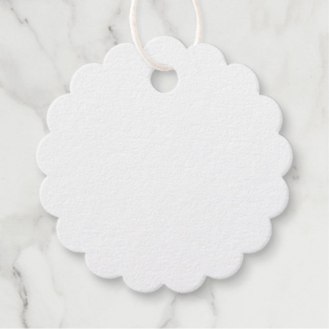 Foil Favour Tag (Front)