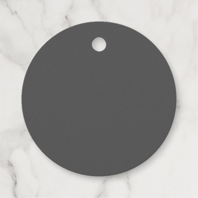 Foil Favour Tag (Back)