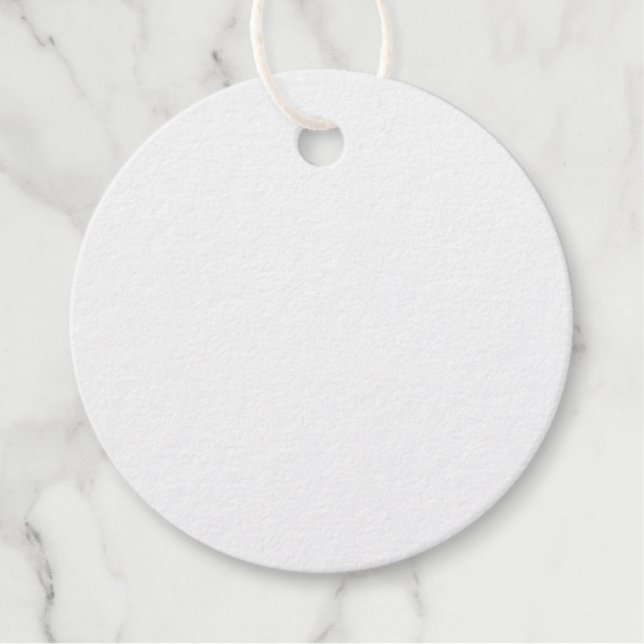 Foil Favour Tag (Front)