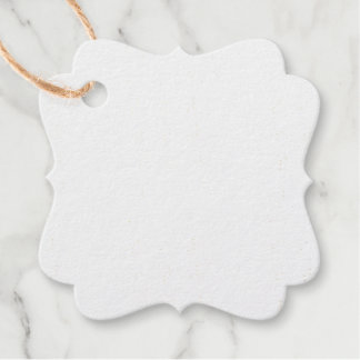 Foil Favour Tag