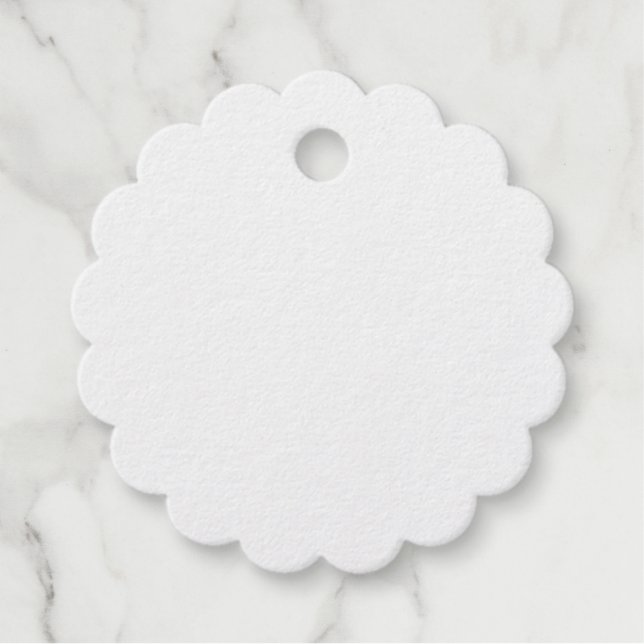 Foil Favour Tag (Front)