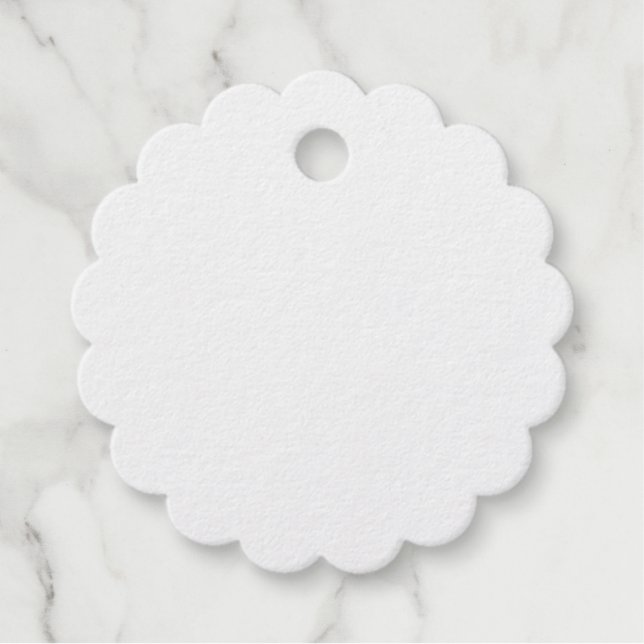Foil Favour Tag (Front)