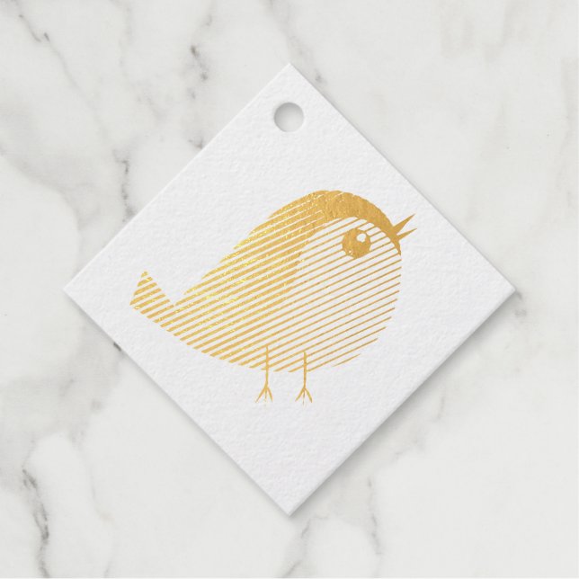 Foil Favour Tag (Front)