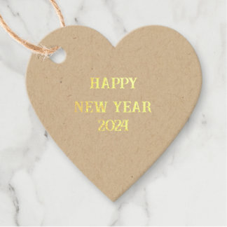 Foil Favour Tag 2024