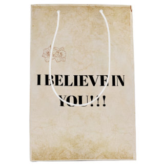 Foil Gift Tag Medium Gift Bag