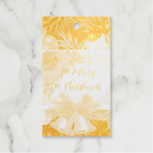 Foil Gift Tag,Real metallic foil, Gift Tags