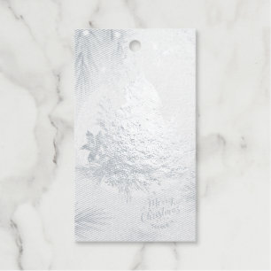 Foil Gift Tag,Rectangle Foil Gift Tags, Tags