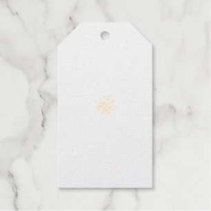 Foil Gift Tags – Elegant Bridal Shower Gifts
