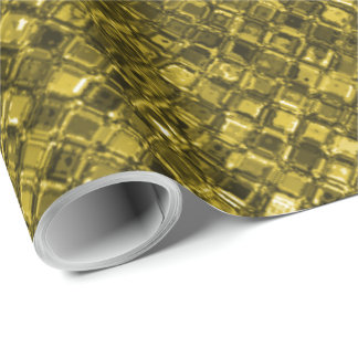 Foil Gold Wrapping Paper
