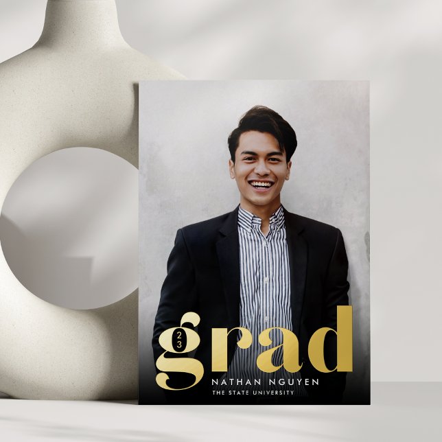Foil Grad | Vertical Photo Graduation (Creator Uploaded)