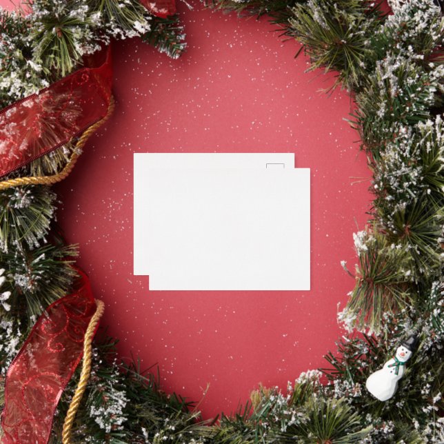 Foil Holiday Post Card (Insitu)