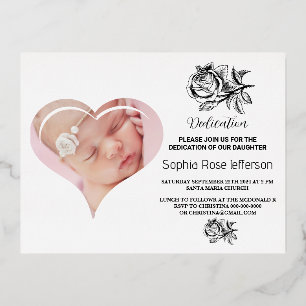 Foil Holiday Post Card