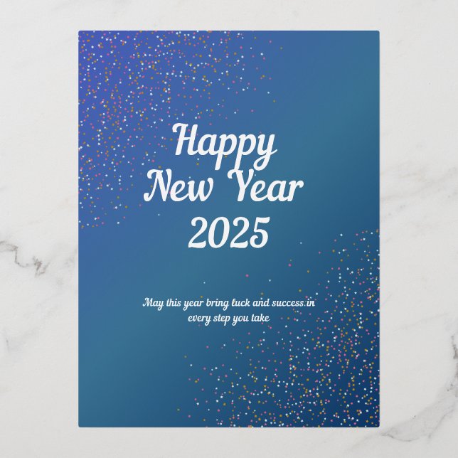 Foil Holiday Post Card (Front)