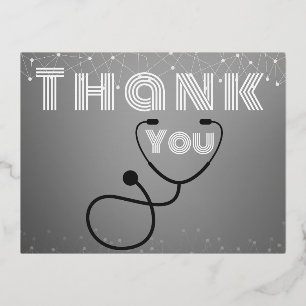 Foil Holiday Post Card