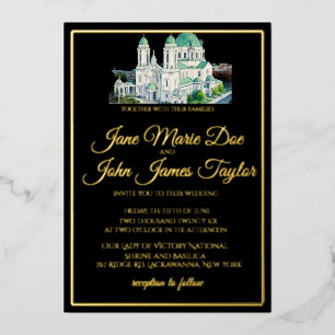 Foil Invitation