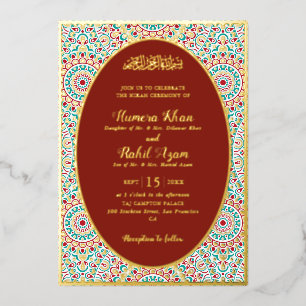 Foil Invitation