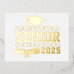 Foil Invitation Postcard