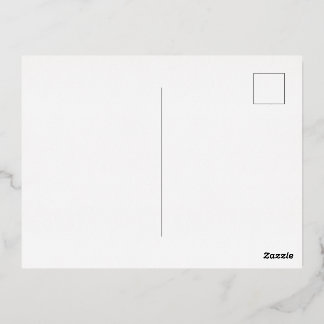Foil Invitation Postcard