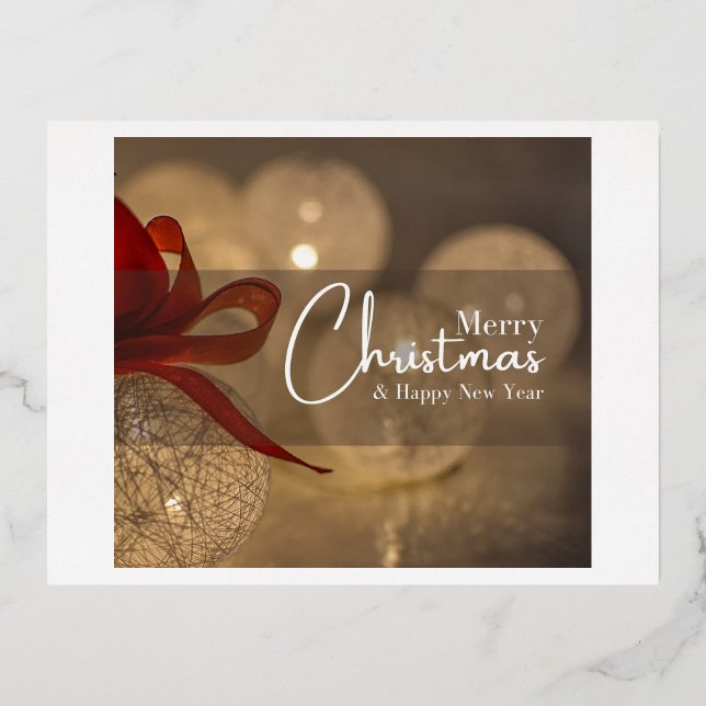 Foil Invitation Postcard (Front)