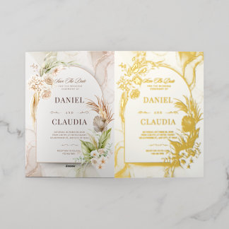  Foil Invitations: Elegant Shine for Unforgettable Greeting Card