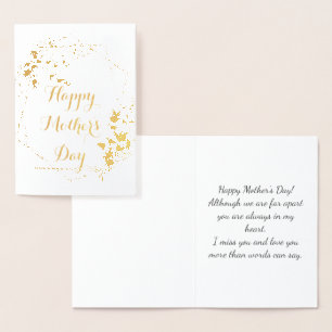 Foil Mother's Day Card, Happy Mama's Day Foil Card